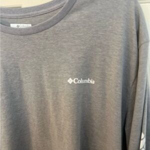 Men’s long sleeve cotton Columbia shirt